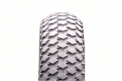 Tyre Cheng Shin/Primo, grey, size 8 x 2 (Ø200x50) thread C-968 block 