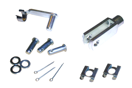 Clevices and springs pin for clevice