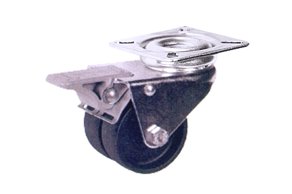 440, mounting plate and brake, double wheel