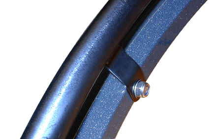 Pushrims Aluminium black