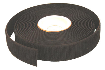 Velcro black, width 16mm