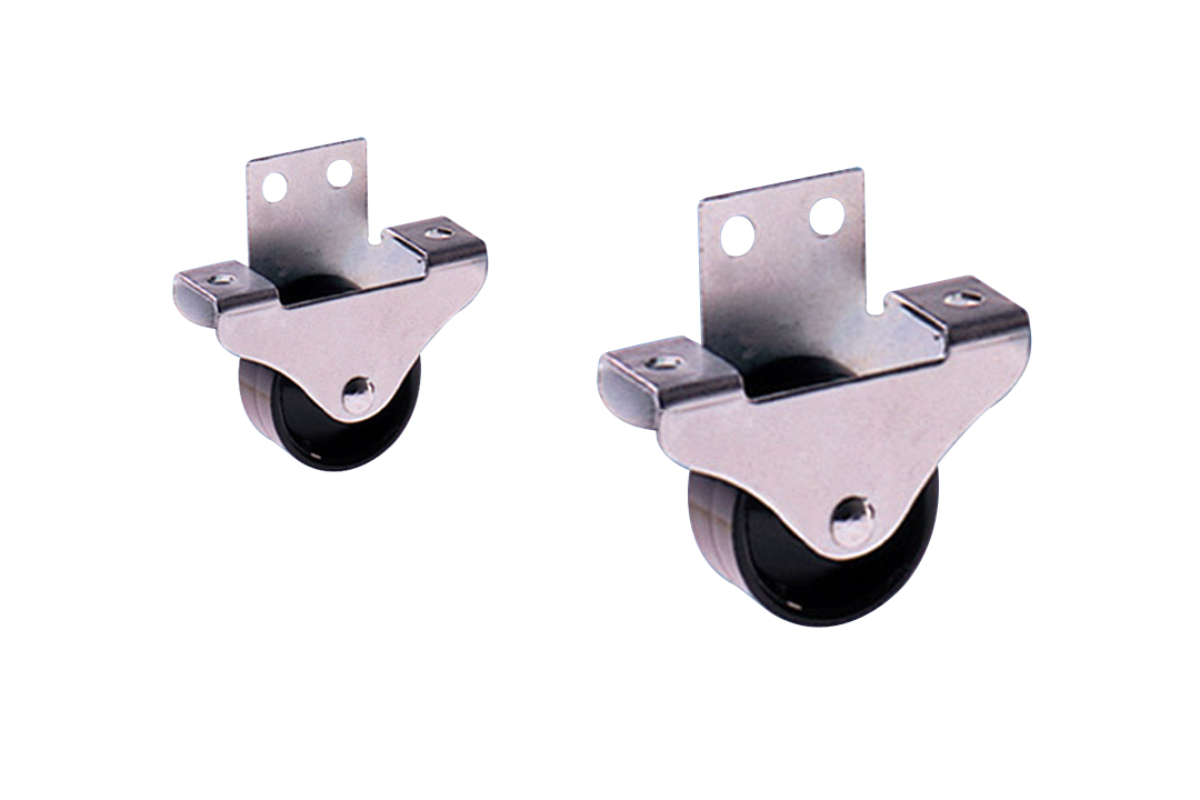 540, Furniture (fixed) castors, side mounting