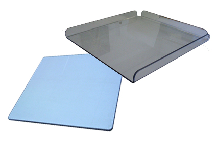 Tray without cut-out
