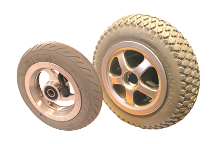 Wheels with alu rim