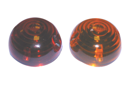 Rear break light, red, Ø50 mm 