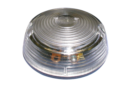 Headlight, white, Ø67 mm 