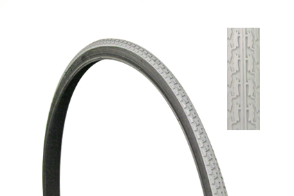 Tyre Cheng Shin grey, size 22 x 1 (25-489) profile C-1073 block blackwall Note: 489 !! 
