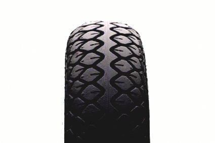 Tyre Cheng Shin black, size 4.00 - 5 profile C-154 block 