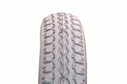 Tyre Cheng Shin, grey, size 12½ x 2¼ (57-203) thread C-51 small block 