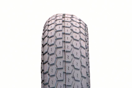 Tyre Cheng Shin, grey, size 12½ x 2¼ (62-203) thread C-623 block 