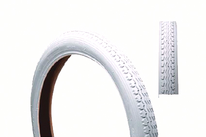 Tyre Cheng Shin grey, size 24 x 1.75 (47-507) profile C-90 block 