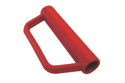 Handgrip, type Safetygrip, Ø27x160 mm, red, for warm assembly 