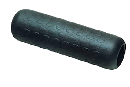 Handgrip, type 508, size Ø19 x 110 mm, grain of rice profile, soft, color: black 