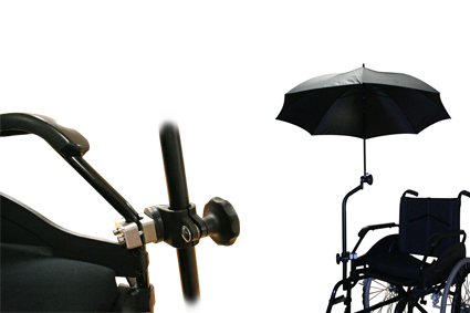 Umbrella for wheelchair
