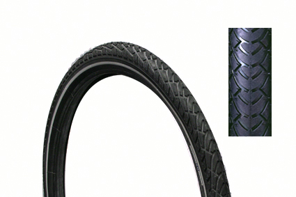 Tyre black, size 20 x 1.75 (47-406) reflection profile V41 