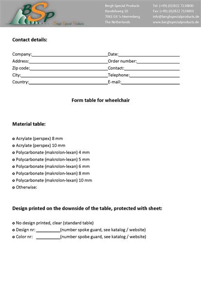 PDF Form wheelchair tray-table